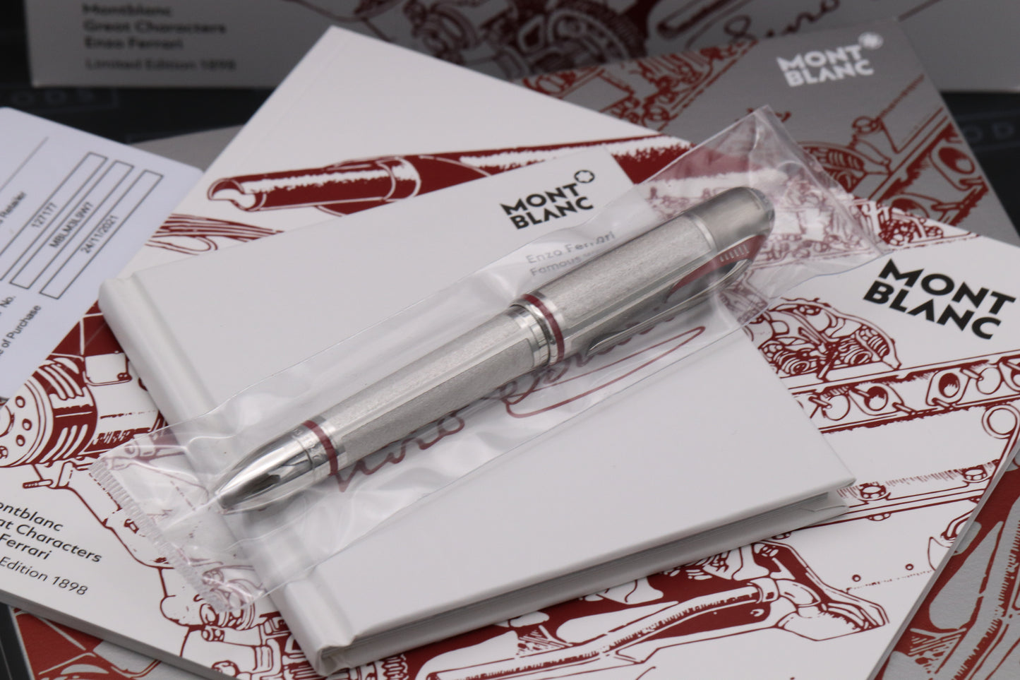 Montblanc Great Characters Enzo Ferrari LE1898 Fountain Pen - SEALED
