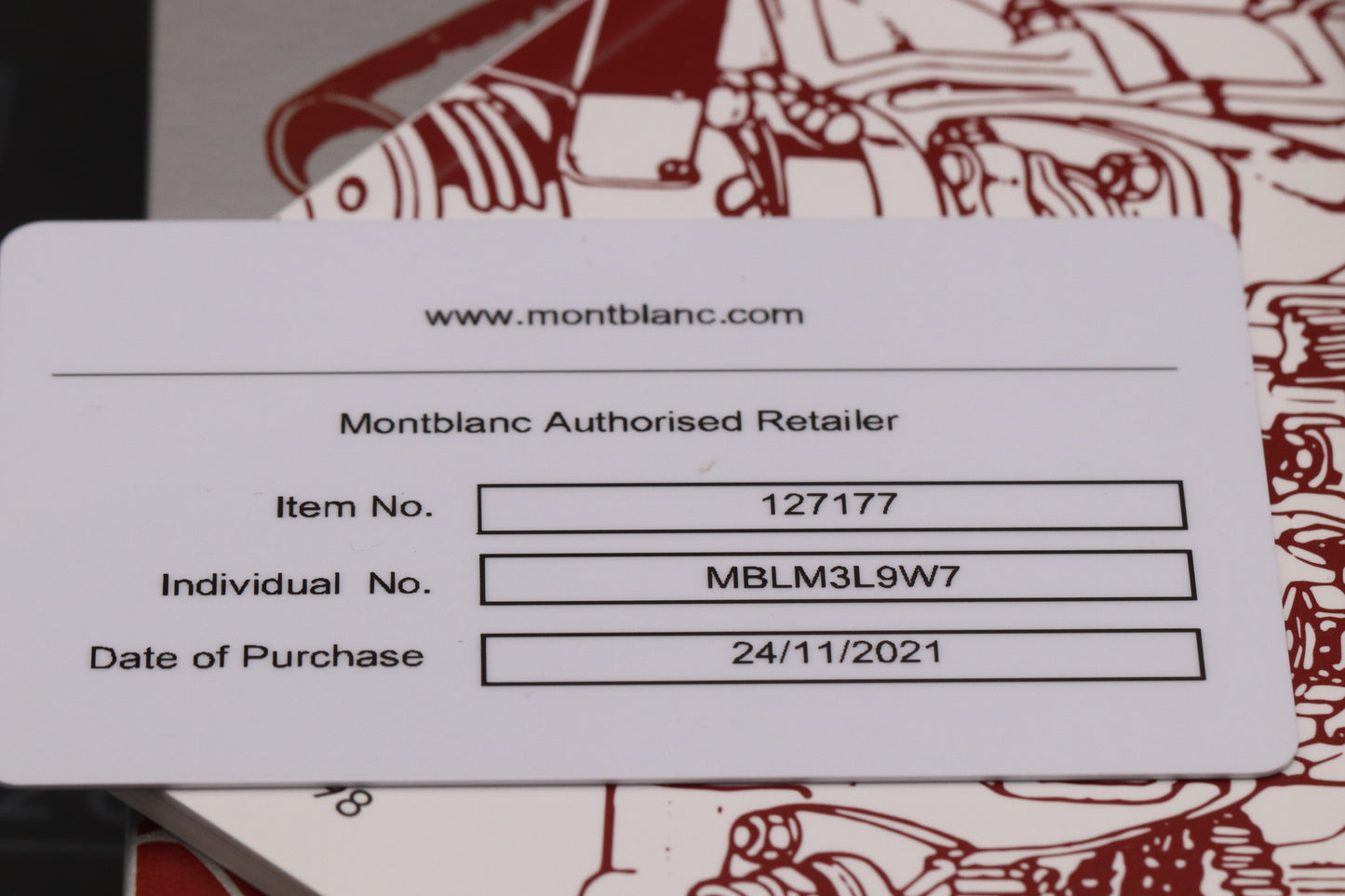 Montblanc Great Characters Enzo Ferrari LE1898 Fountain Pen - SEALED