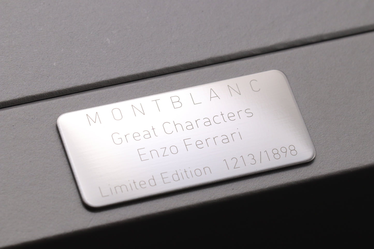Montblanc Great Characters Enzo Ferrari LE1898 Fountain Pen - SEALED
