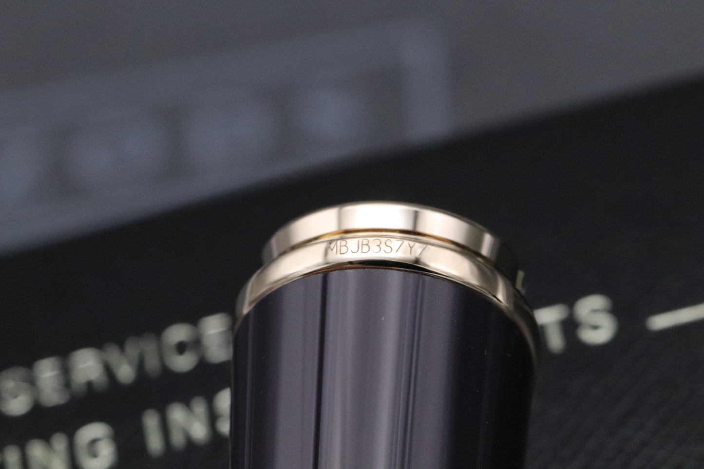 Montblanc Princesse Grace de Monaco Purple Fountain Pen - NEVER INKED
