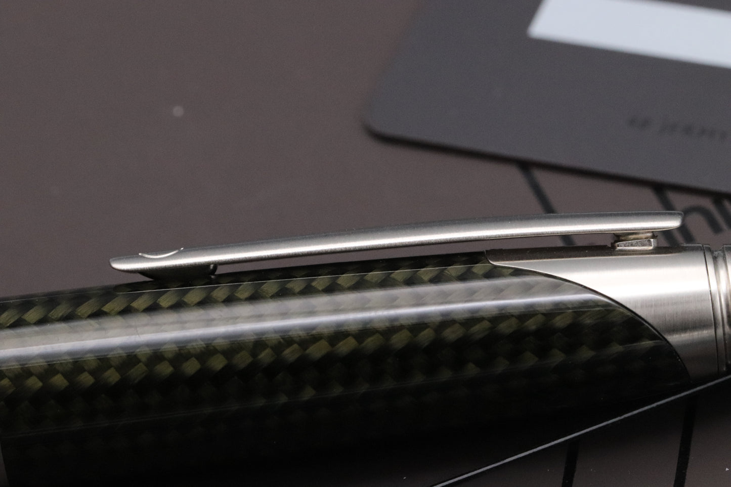 Dunhill AD2000 Carbon Fibre Fountain Pen - NEVER INKED