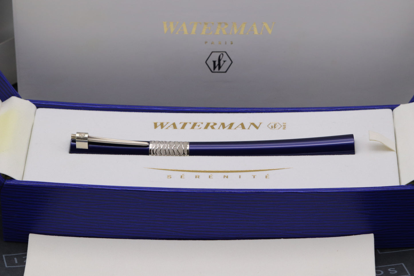 Waterman Serenite Blue Rollerball Pen - UNUSED