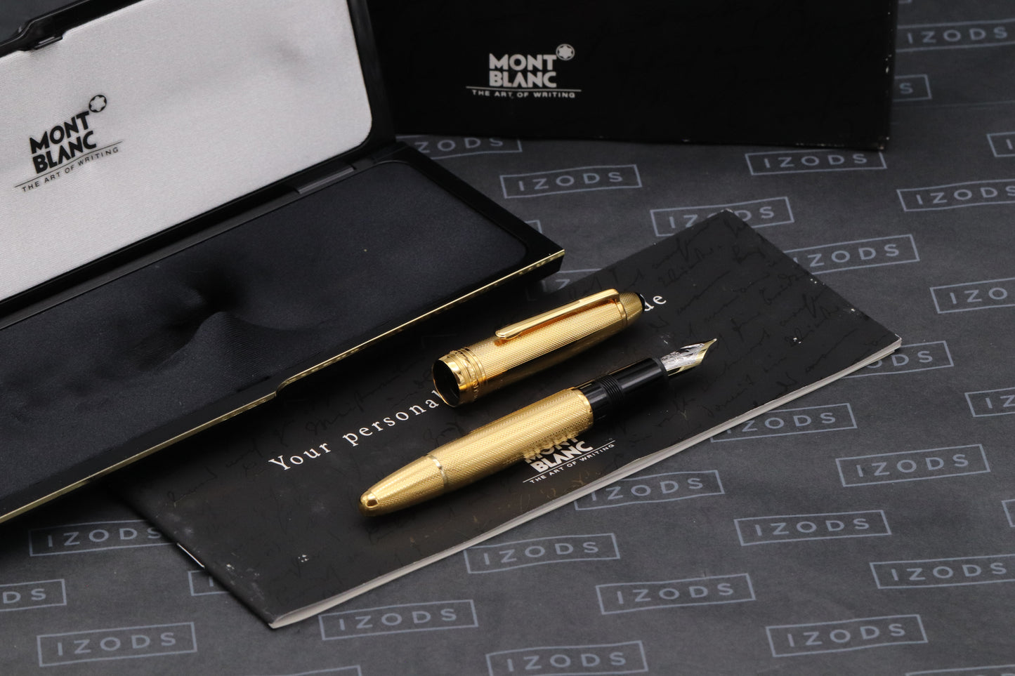 Montblanc Meisterstück 146 LeGrand Vermeil Barley Fountain Pen - UNUSED - F Nib