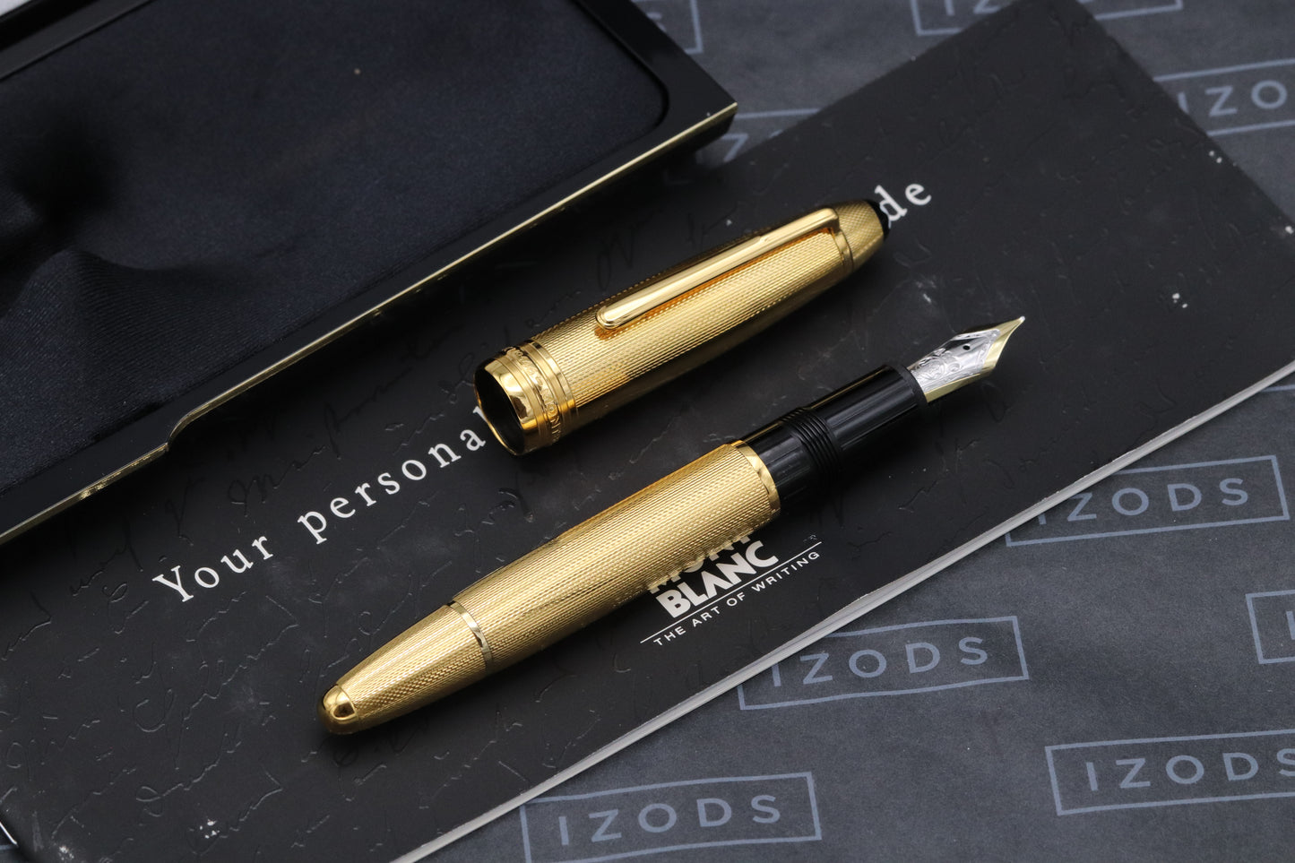 Montblanc Meisterstück 146 LeGrand Vermeil Barley Fountain Pen - UNUSED - F Nib