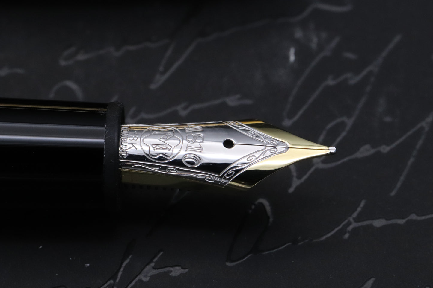 Montblanc Meisterstück 146 LeGrand Vermeil Barley Fountain Pen - UNUSED - F Nib