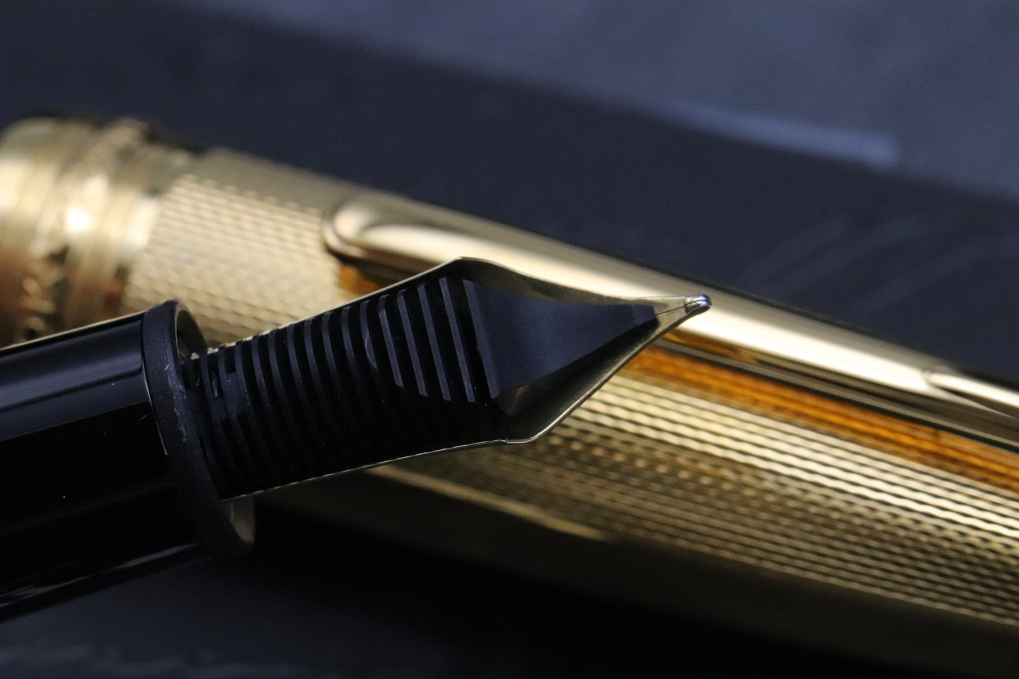 Montblanc Meisterstück 146 LeGrand Vermeil Barley Fountain Pen - UNUSED - F Nib