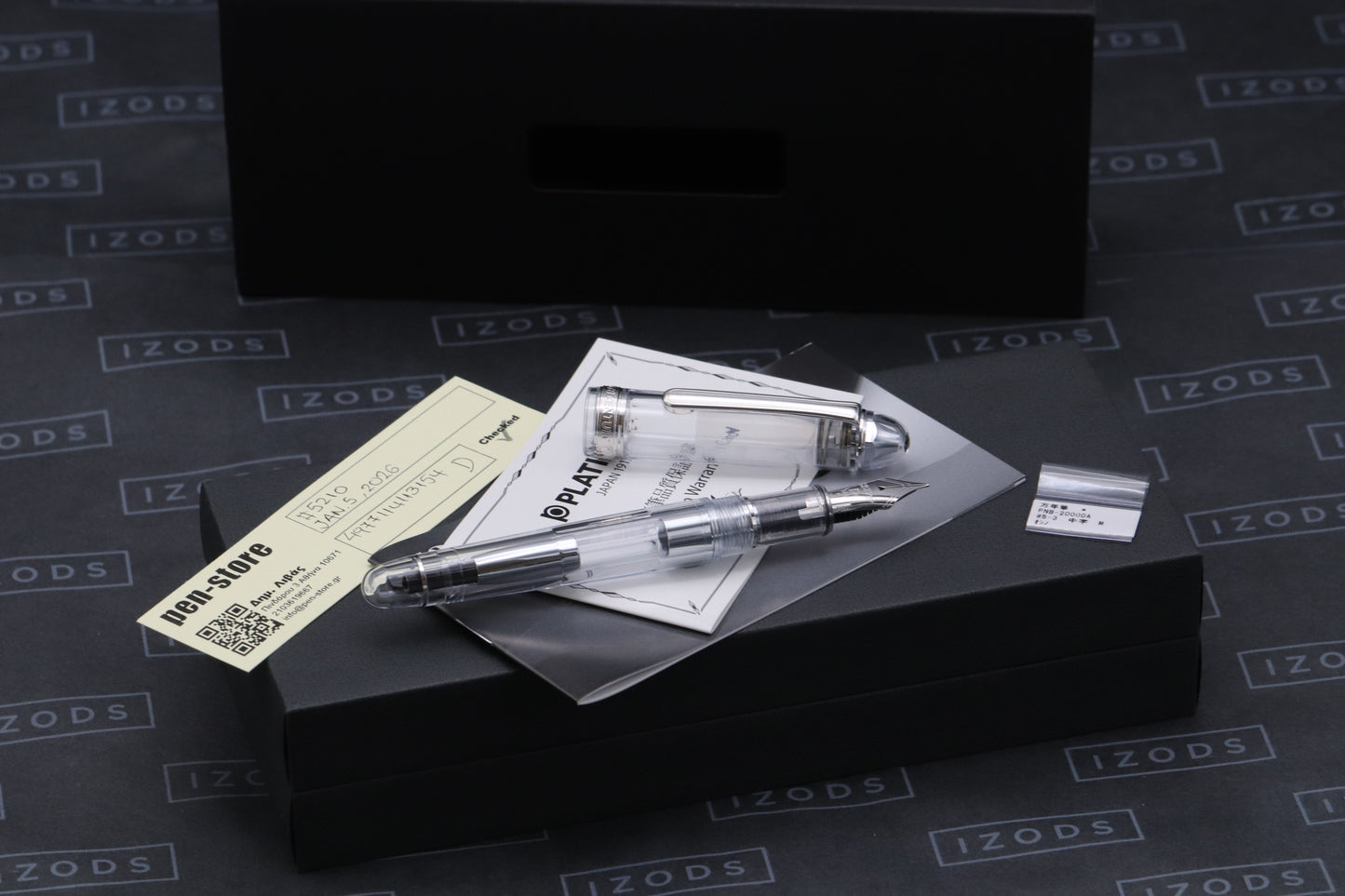 Platinum 3776 Oshino Demonstrator Fountain Pen - UNUSED