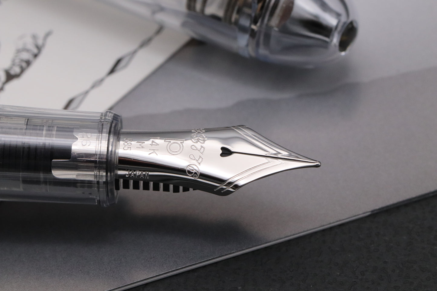 Platinum 3776 Oshino Demonstrator Fountain Pen - UNUSED