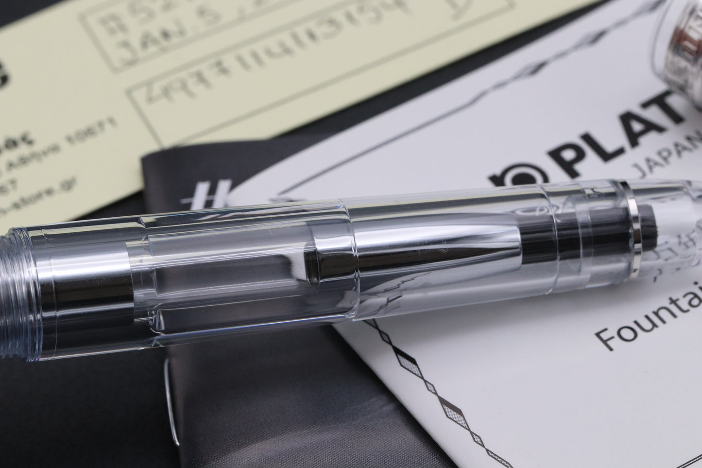 Platinum 3776 Oshino Demonstrator Fountain Pen - UNUSED