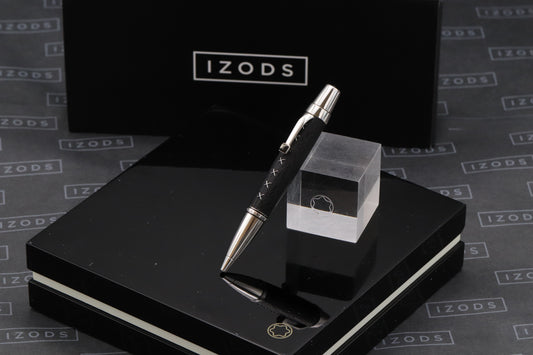 Montblanc Boheme Jewels Black Sharkskin Leather Ballpoint Pen