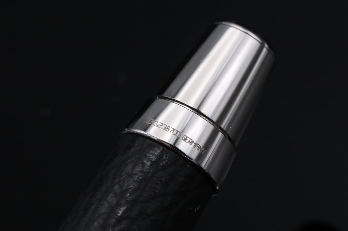 Montblanc Boheme Jewels Black Sharkskin Leather Ballpoint Pen