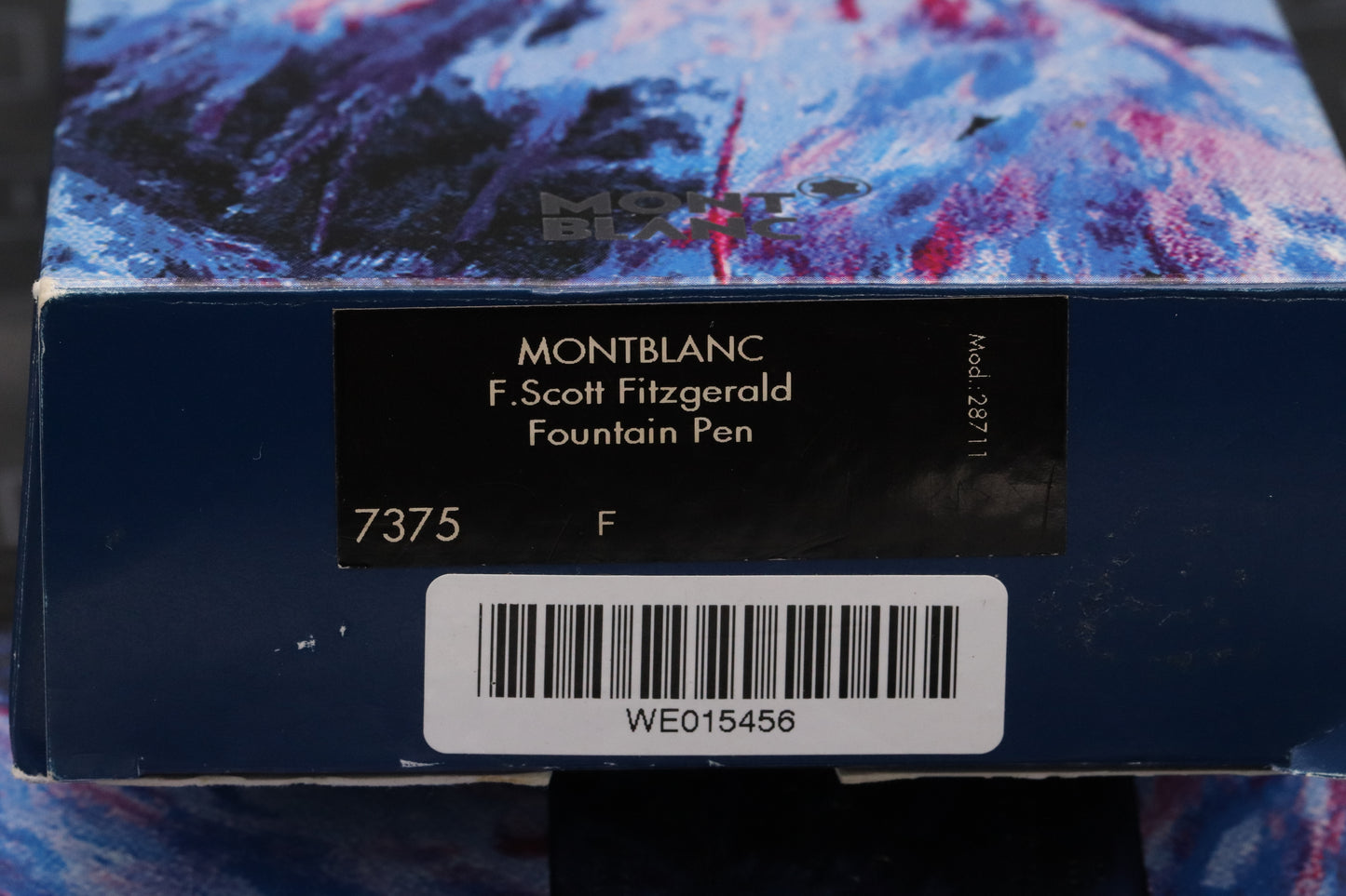 Montblanc Writers Edition F. Scott Fitzgerald Fountain Pen - DIPPED - Fine Nib