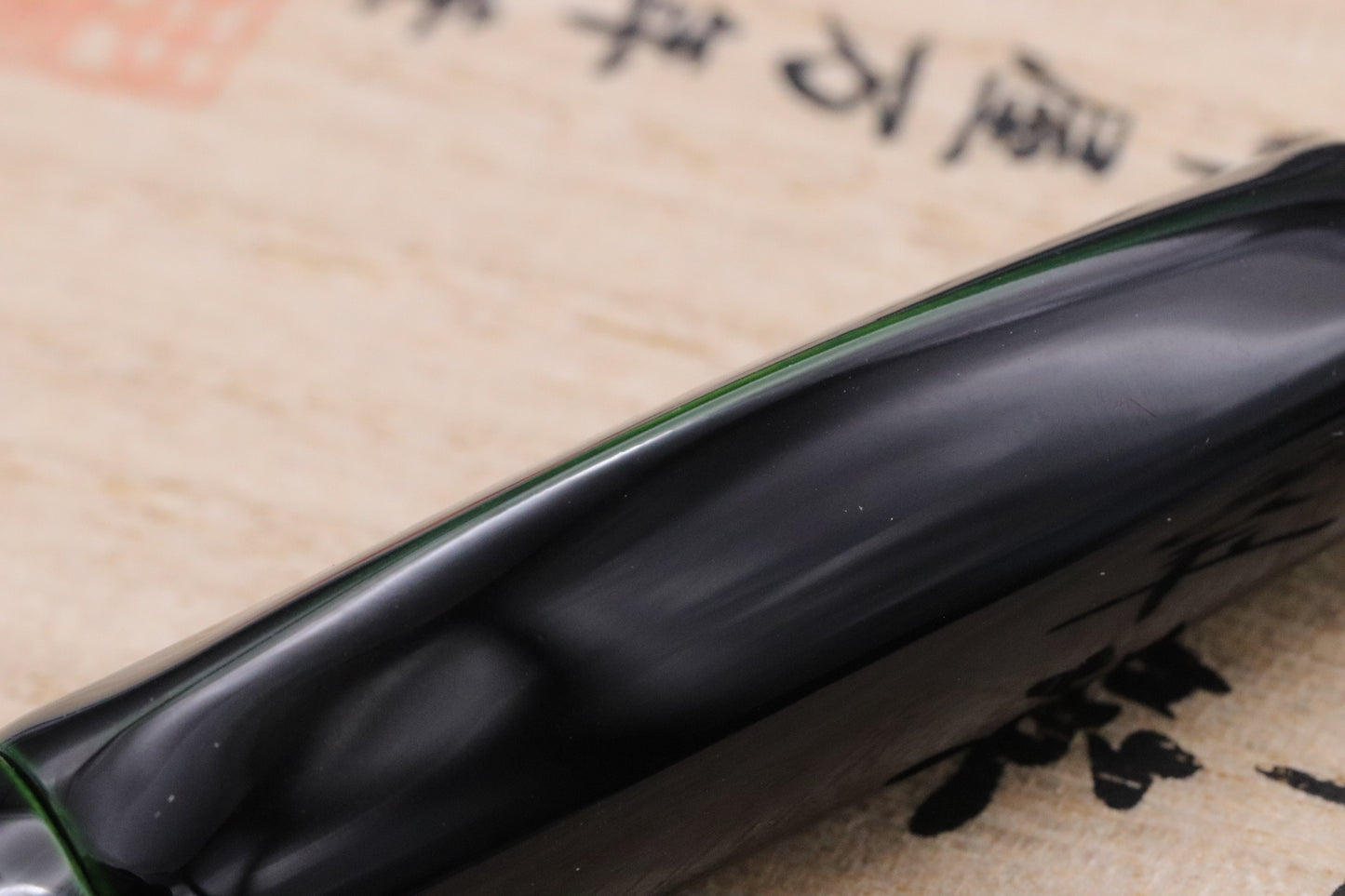 Nakaya Dorsal Fin 1 Midori Tamenuri Fountain Pen - Fine Nib