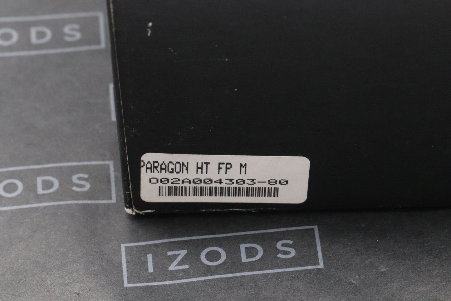 Omas New Style Paragon Black HT Fountain Pen - UNUSED
