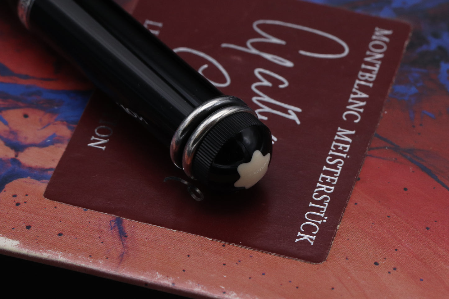 Montblanc Writers Edition Agatha Christie Sterling Silver Fountain Pen