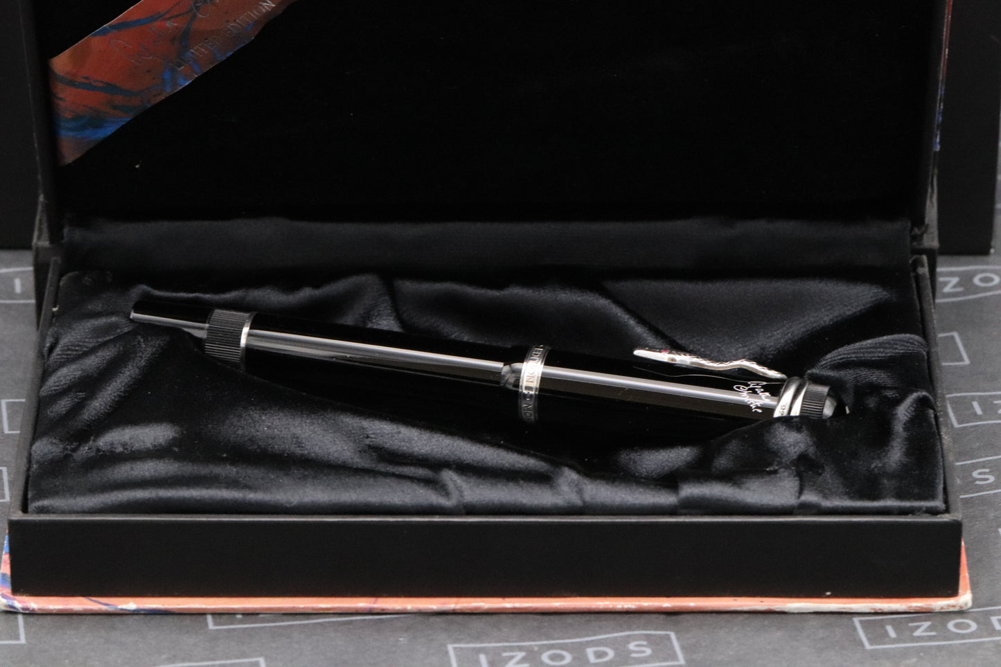 Montblanc Writers Edition Agatha Christie Sterling Silver Fountain Pen