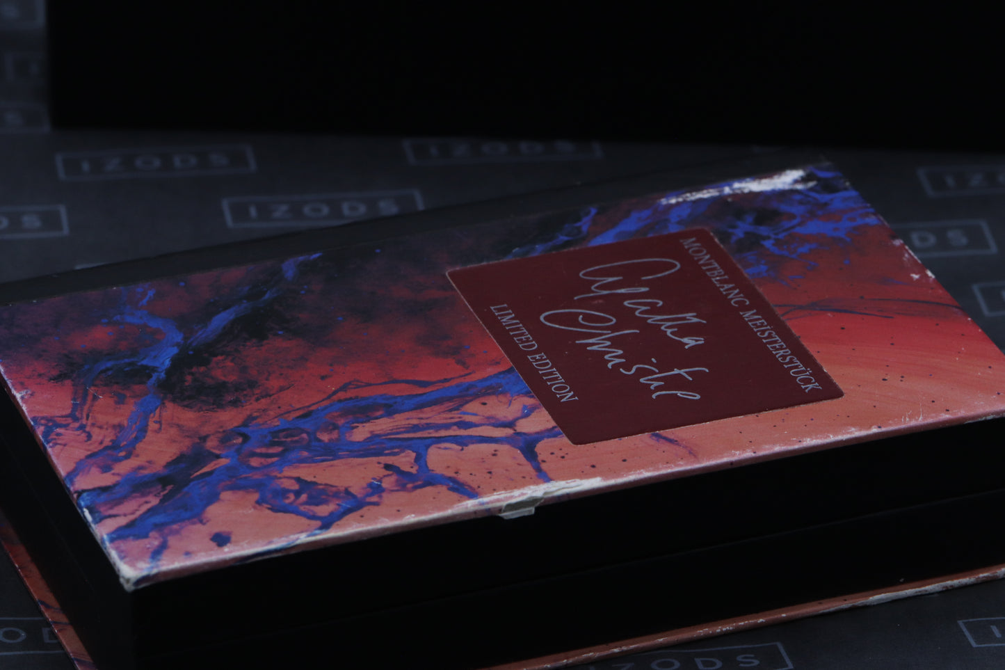 Montblanc Writers Edition Agatha Christie Sterling Silver Fountain Pen