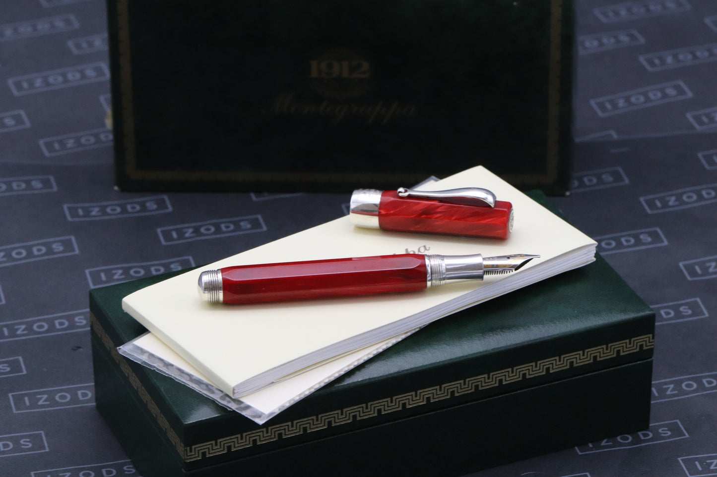 Montegrappa Symphony Red Celluloid Fountain Pen