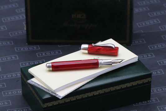 Montegrappa Symphony Red Celluloid Fountain Pen