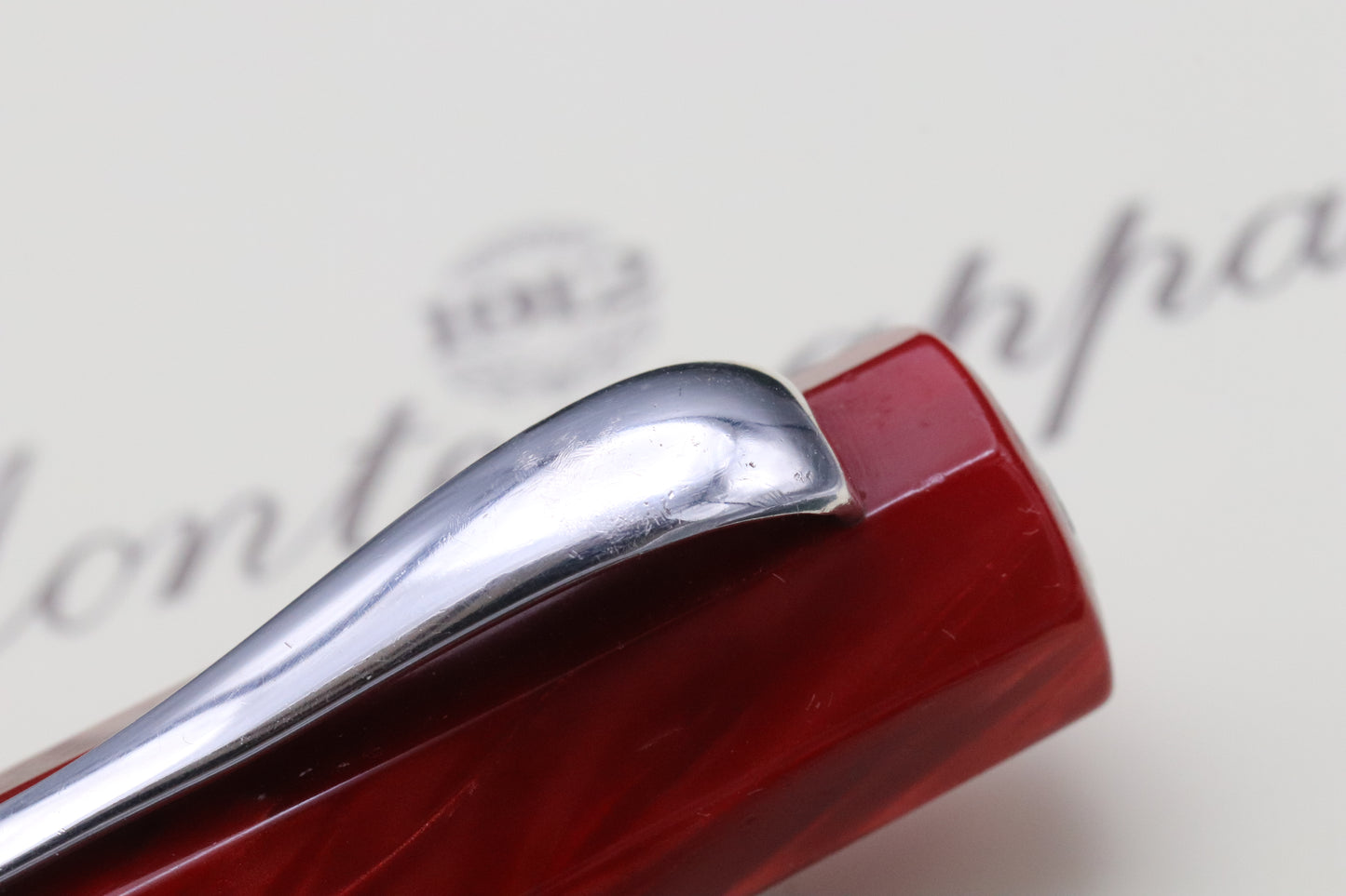 Montegrappa Symphony Red Celluloid Fountain Pen