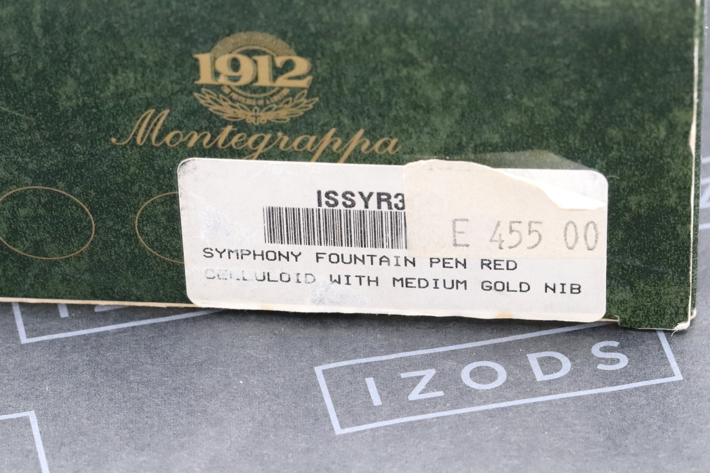 Montegrappa Symphony Red Celluloid Fountain Pen