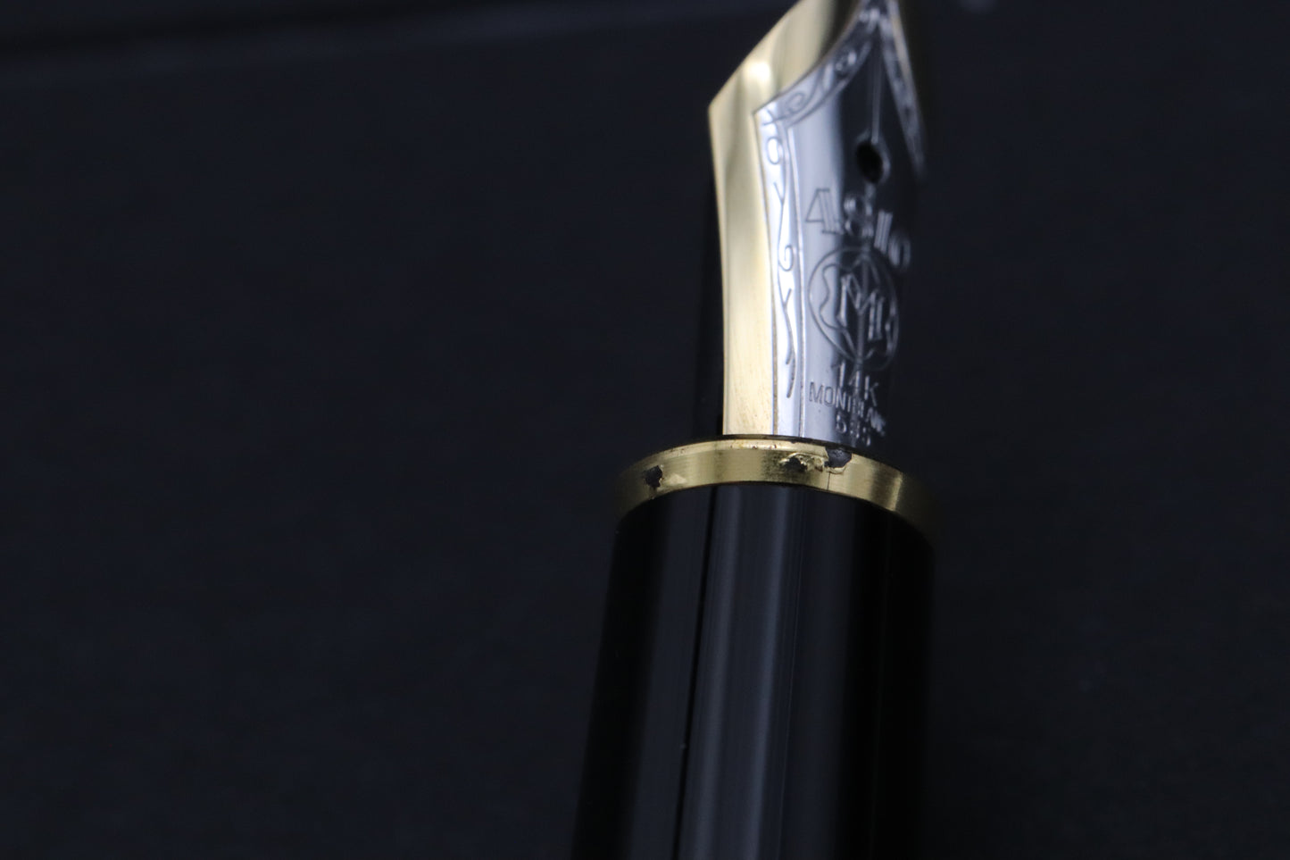 Montblanc Meisterstuck 144 Classique Gold Coated Fountain Pen