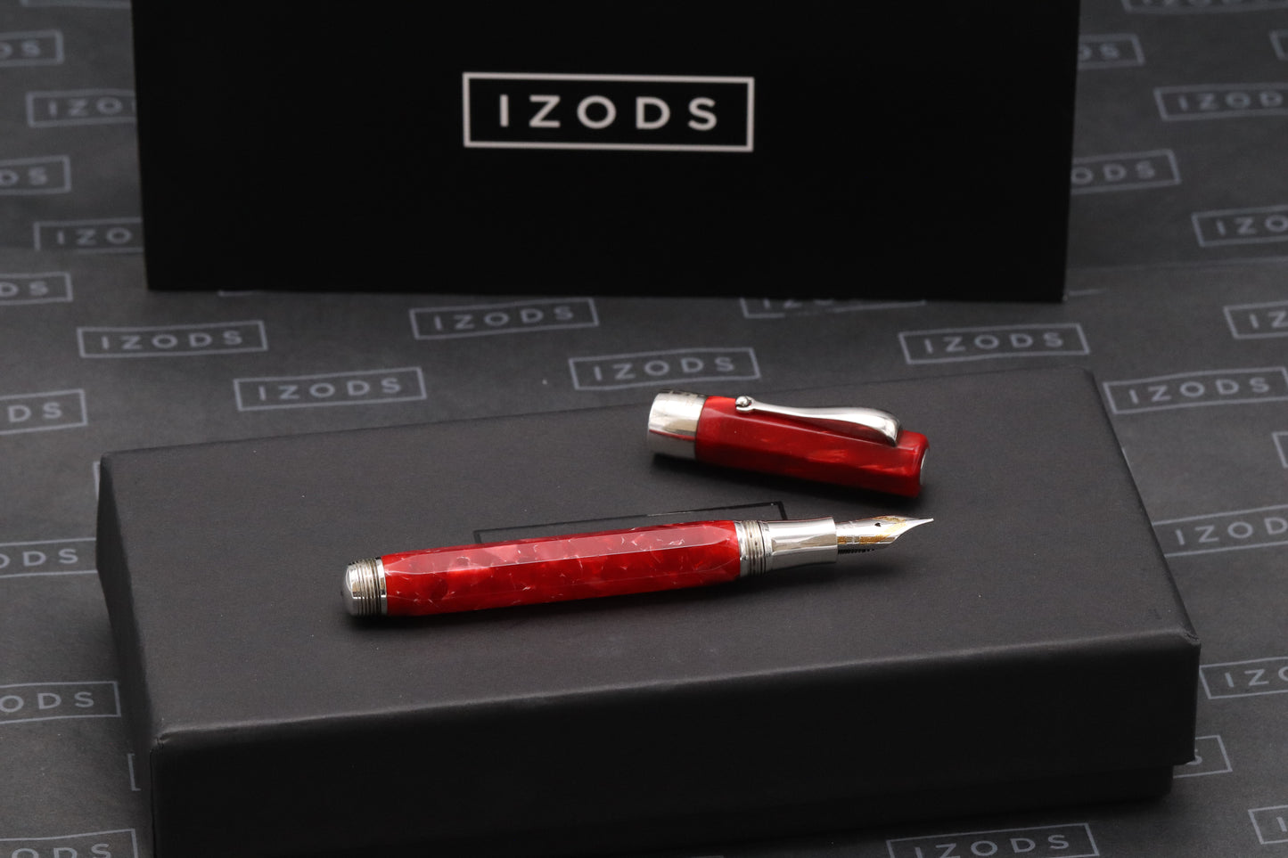 Montegrappa Symphony Red Celluloid Fountain Pen