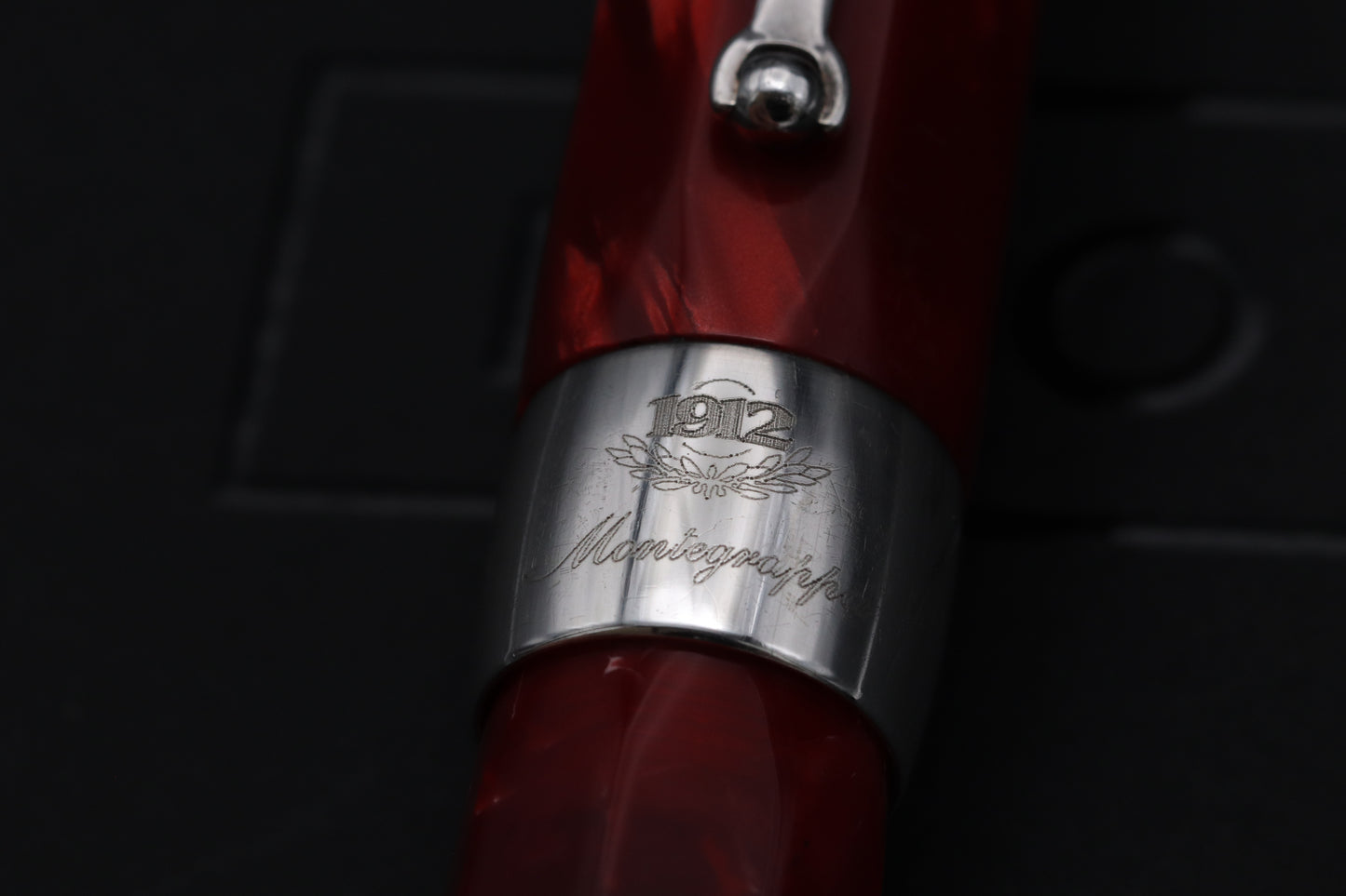 Montegrappa Symphony Red Celluloid Fountain Pen