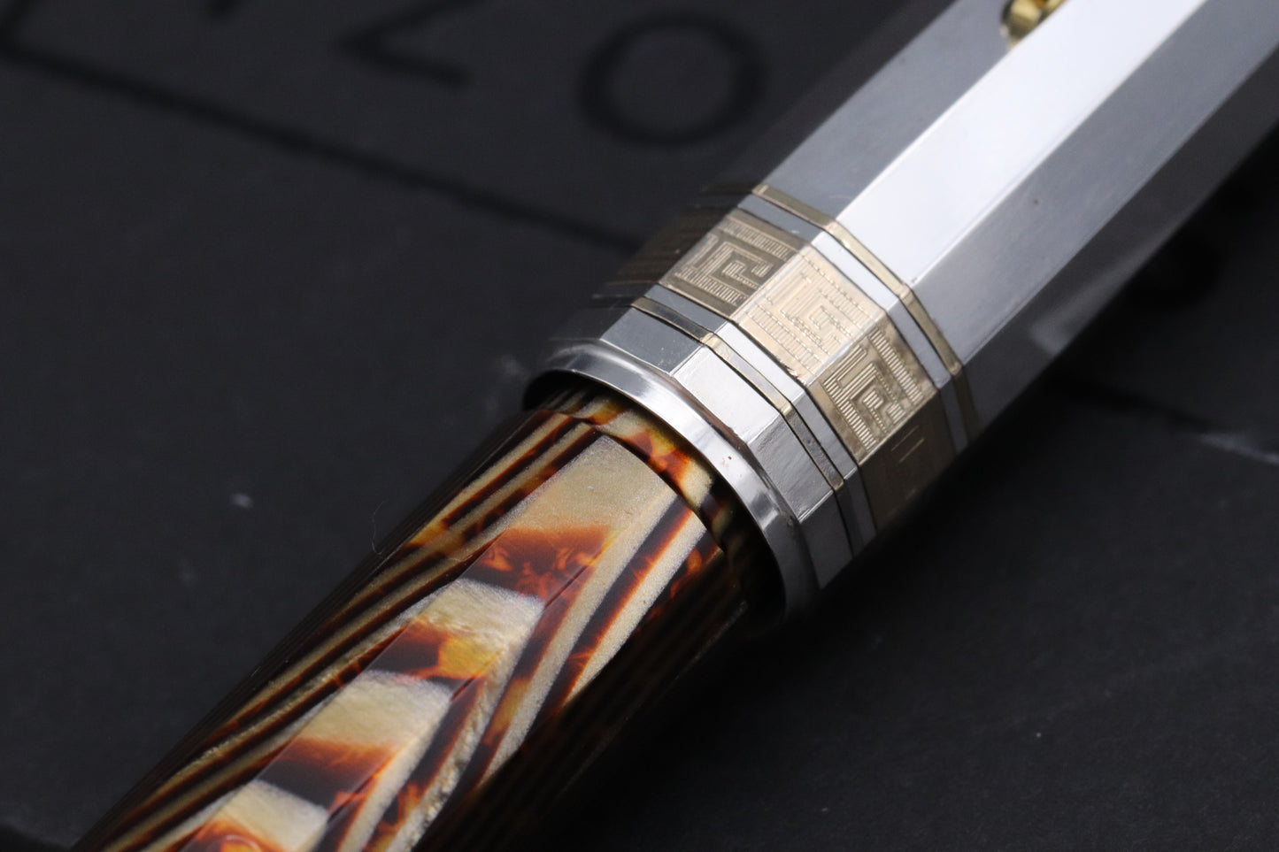 Omas Paragon Arco Bronze Preziose Fountain Pen - 18k EF Nib