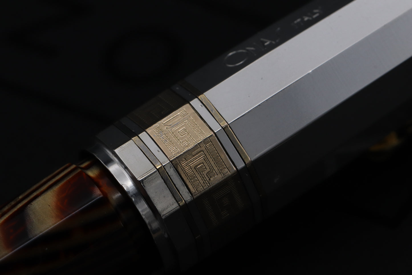 Omas Paragon Arco Bronze Preziose Fountain Pen - 18k EF Nib