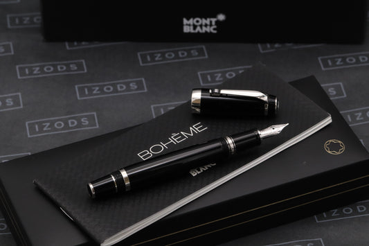 Montblanc Boheme Noir Fixed Nib Fountain Pen