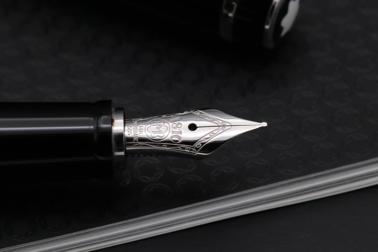 Montblanc Boheme Noir Fixed Nib Fountain Pen