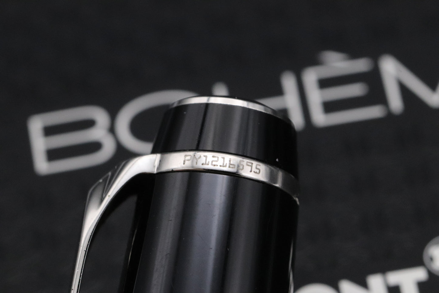 Montblanc Boheme Noir Fixed Nib Fountain Pen