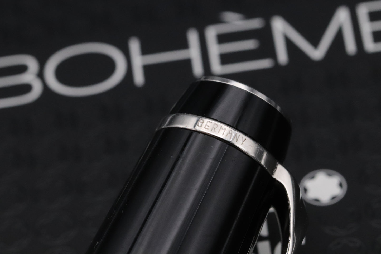 Montblanc Boheme Noir Fixed Nib Fountain Pen
