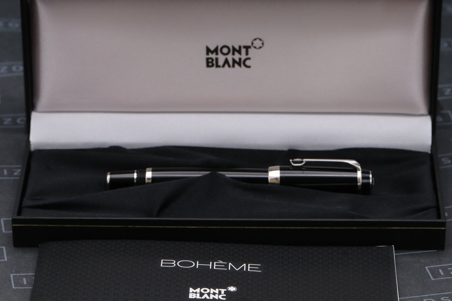 Montblanc Boheme Noir Fixed Nib Fountain Pen