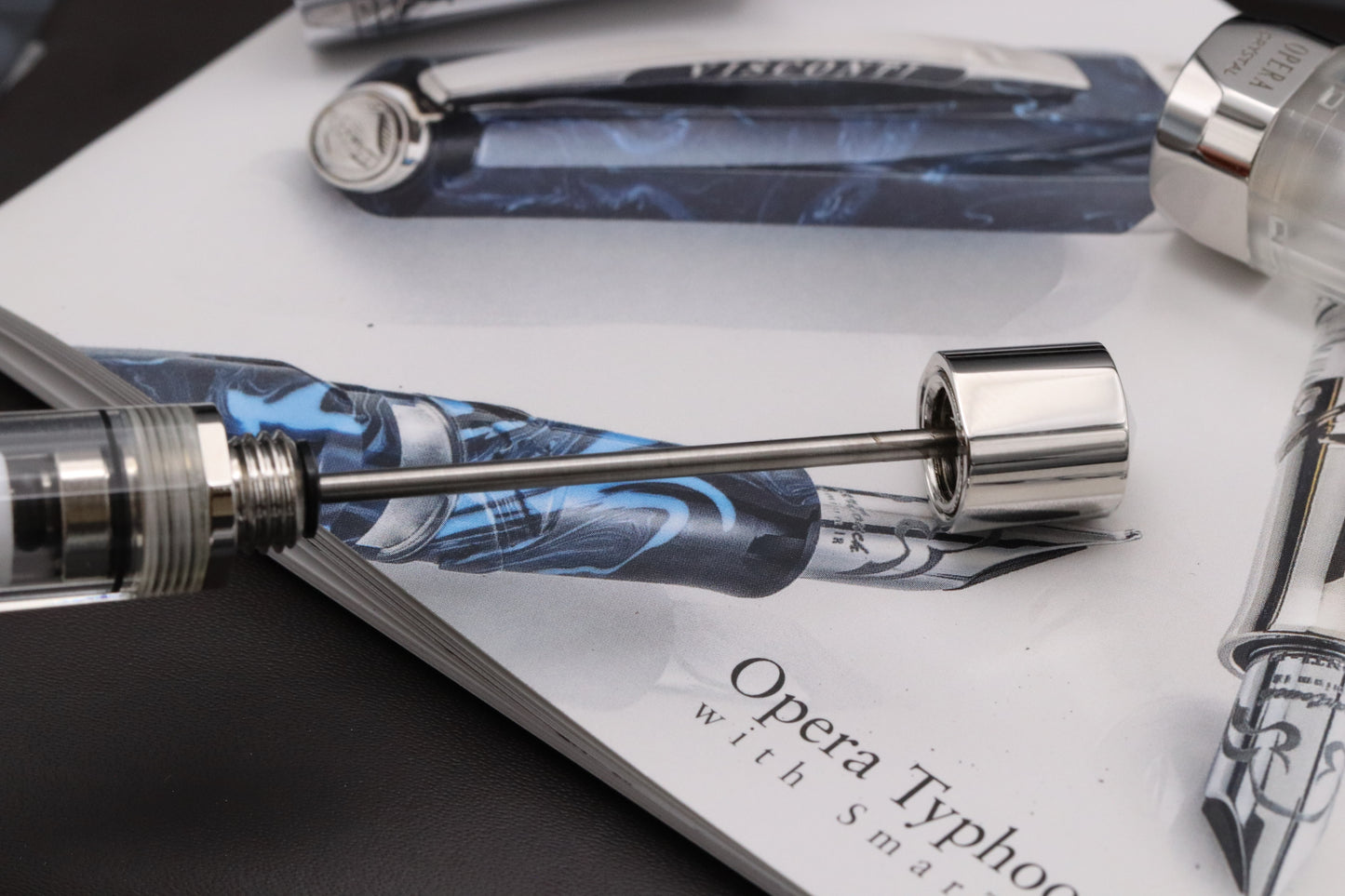 Visconti Opera Crystal LE1000 Demonstrator Fountain Pen - NEVER INKED