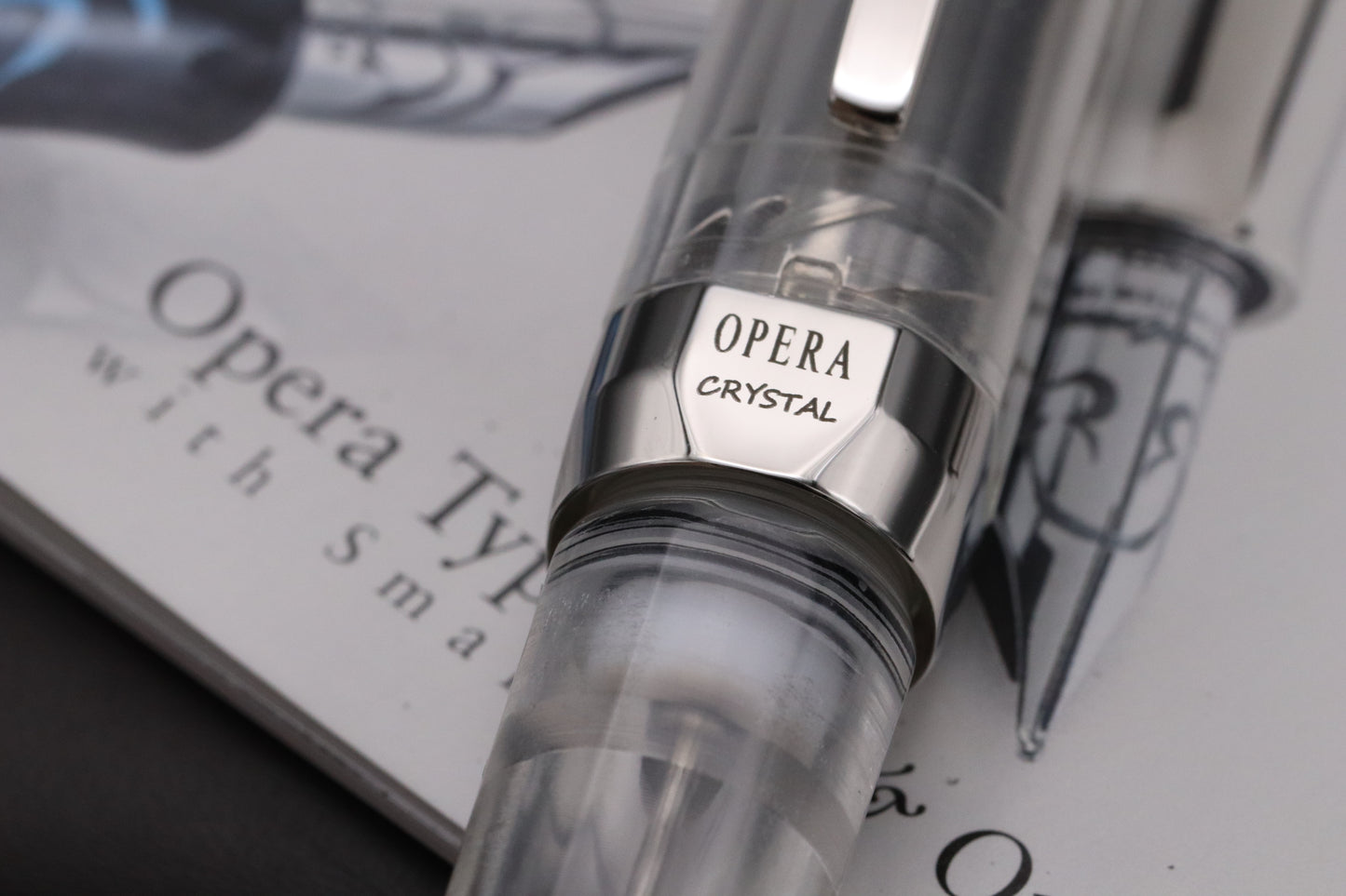 Visconti Opera Crystal LE1000 Demonstrator Fountain Pen - NEVER INKED