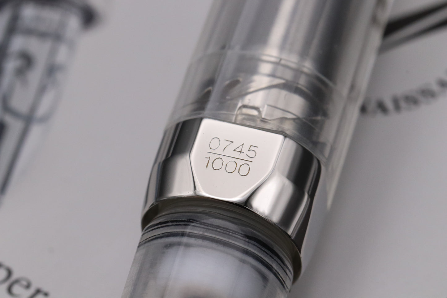 Visconti Opera Crystal LE1000 Demonstrator Fountain Pen - NEVER INKED