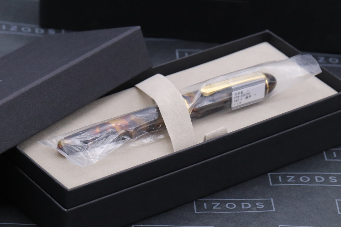 Platinum #3776 Century Tortoiseshell Celluloid Fountain Pen