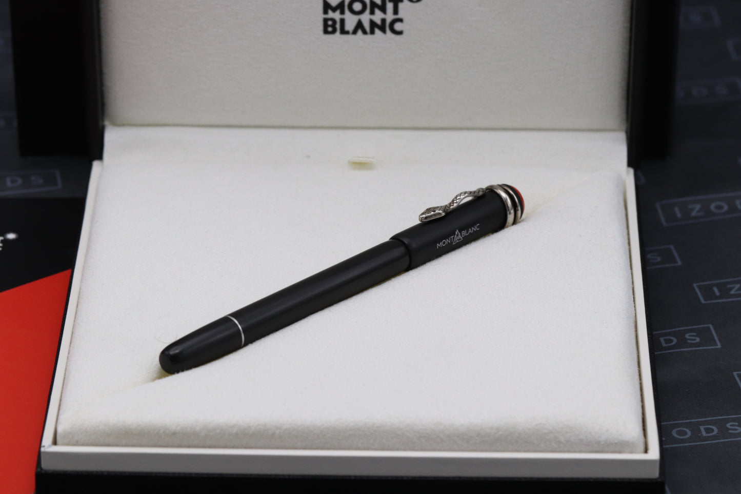 Montblanc Heritage Collection Rouge et Noir Ebonite LE1906 Rollerball Pen