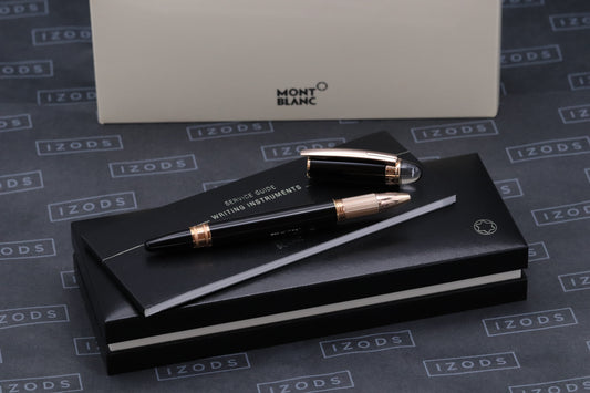 Montblanc Starwalker Red Gold Resin Rollerball / Fineliner Pen - UNUSED