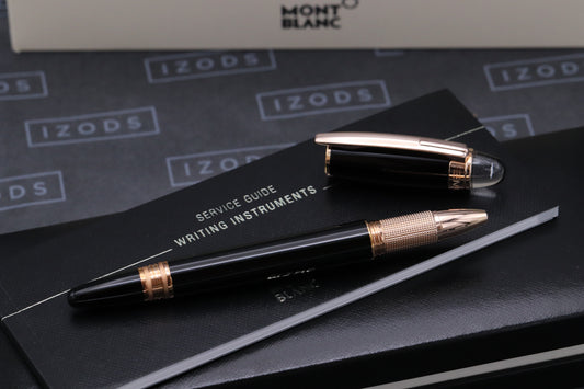Montblanc Starwalker Red Gold Resin Rollerball / Fineliner Pen - UNUSED