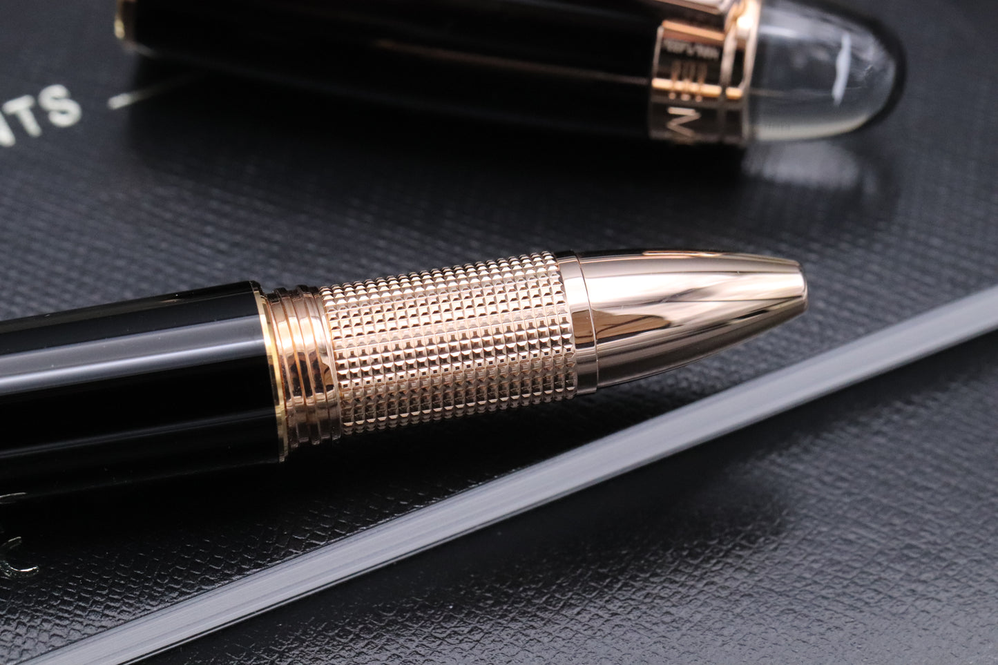Montblanc Starwalker Red Gold Resin Rollerball / Fineliner Pen - UNUSED