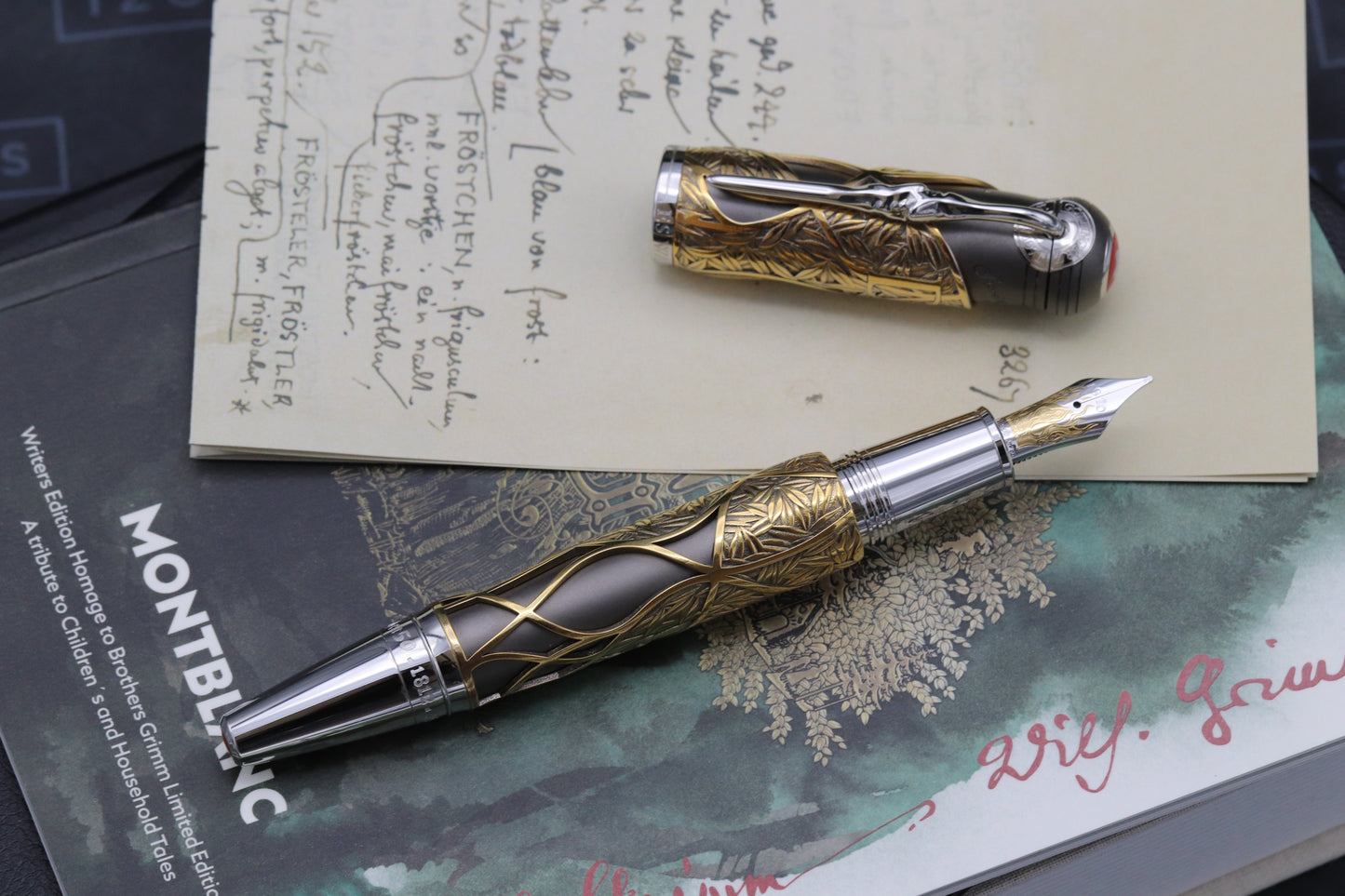 Montblanc Writers Edition Homage to Brothers Grimm 1812 Fountain Pen