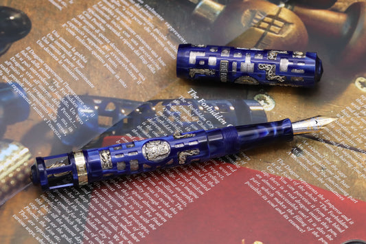 Visconti Forbbiden City Vermeil Limited Edition Fountain Pen - UNUSED