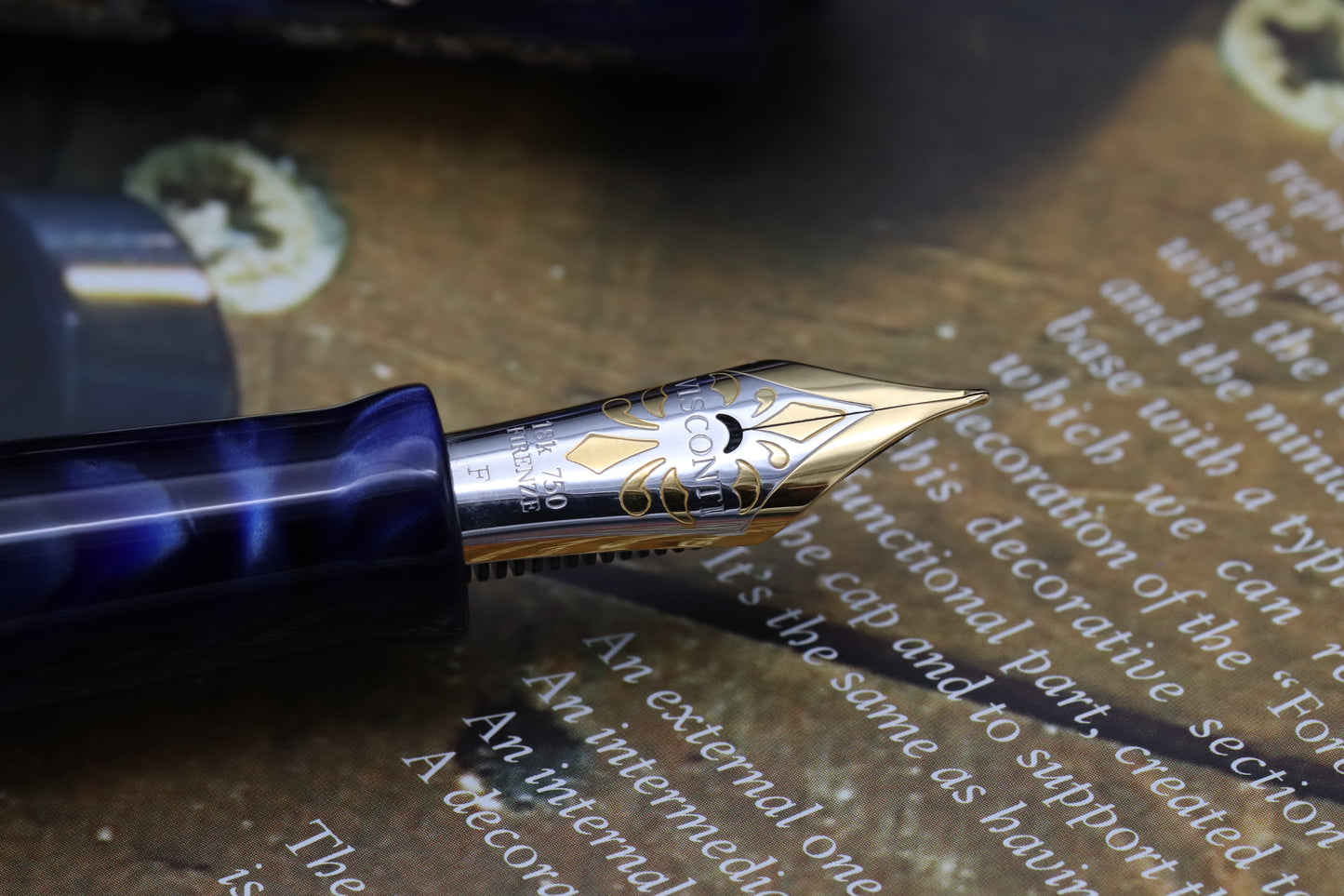 Visconti Forbidden City Vermeil Limited Edition Fountain Pen - UNUSED