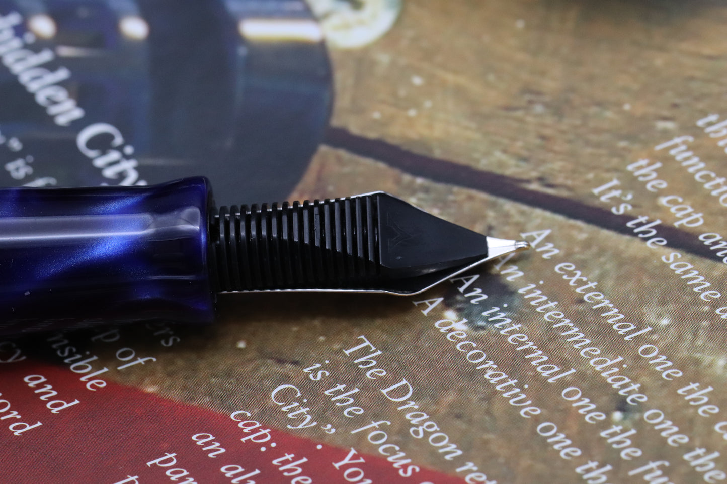 Visconti Forbidden City Vermeil Limited Edition Fountain Pen - UNUSED