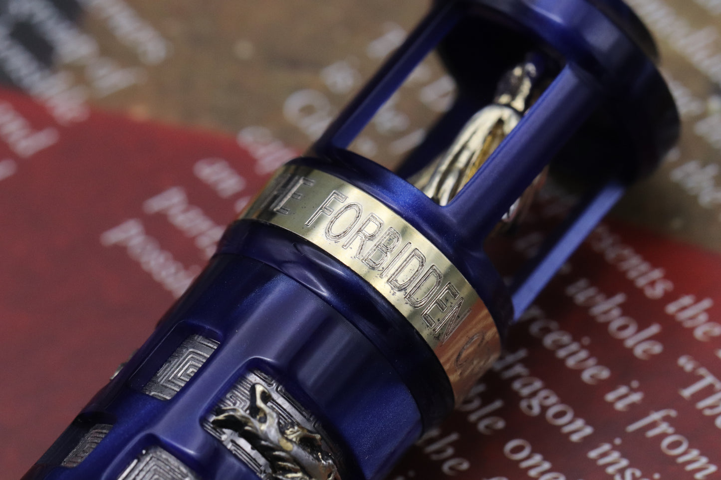 Visconti Forbidden City Vermeil Limited Edition Fountain Pen - UNUSED