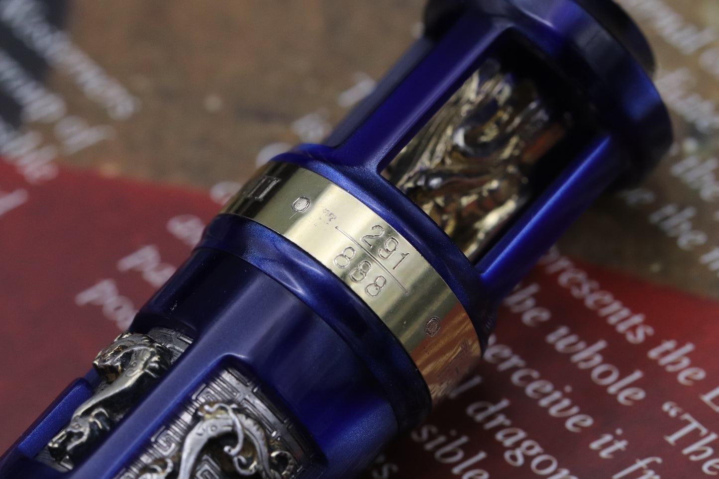 Visconti Forbidden City Vermeil Limited Edition Fountain Pen - UNUSED