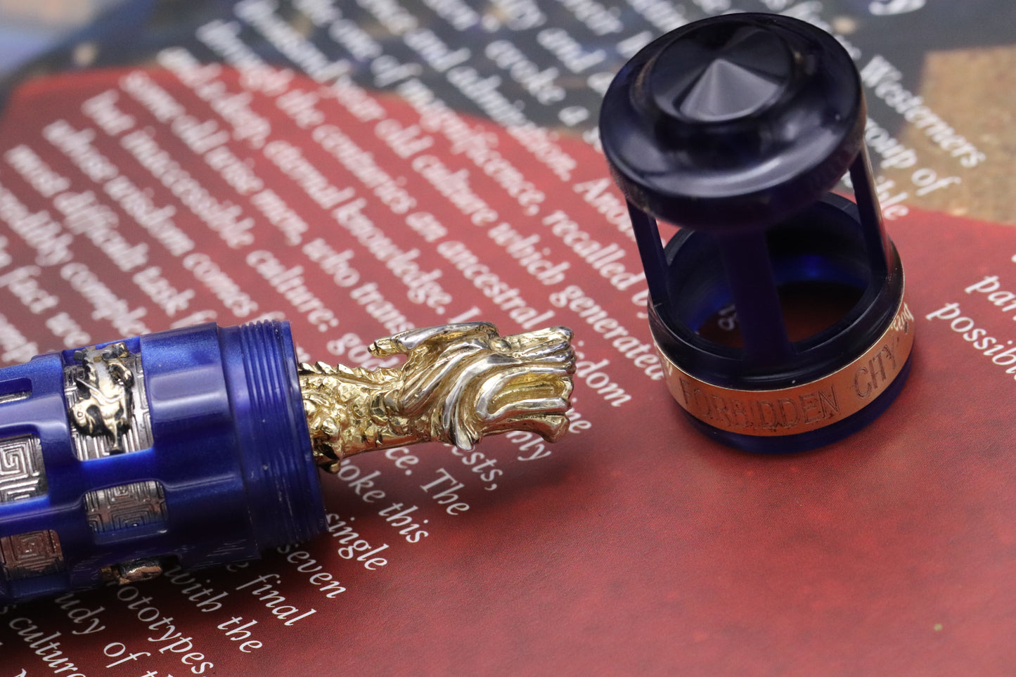 Visconti Forbidden City Vermeil Limited Edition Fountain Pen - UNUSED